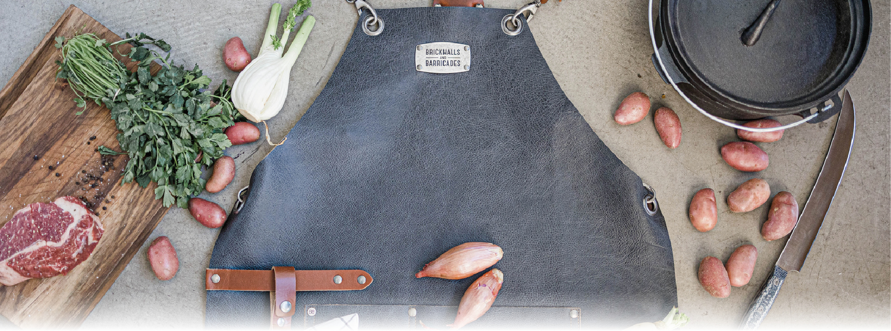 Schürzen und Stiefel