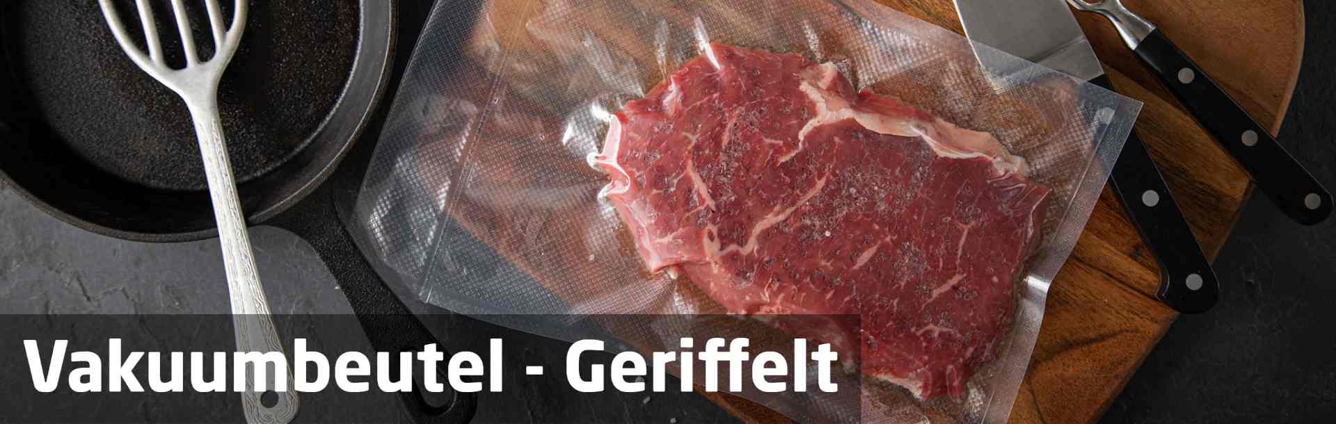 Vakuumbeutel Geriffelt