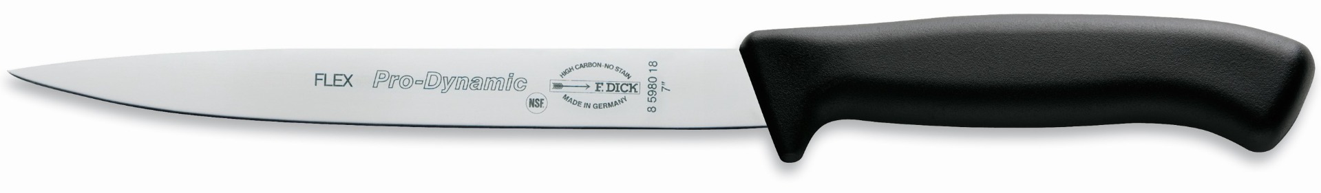 F.Dick Filetiermesser schwarz 18 cm