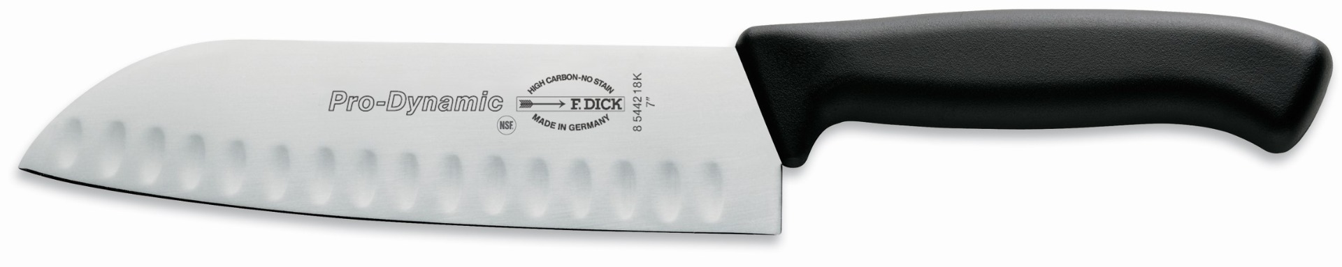 F.Dick Santoku schwarz 18 cm