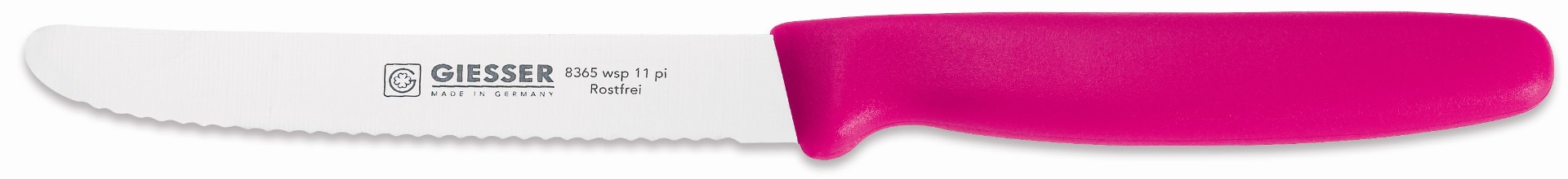Giesser Allzweckmesser Wellenschliff - 11 cm - Pink