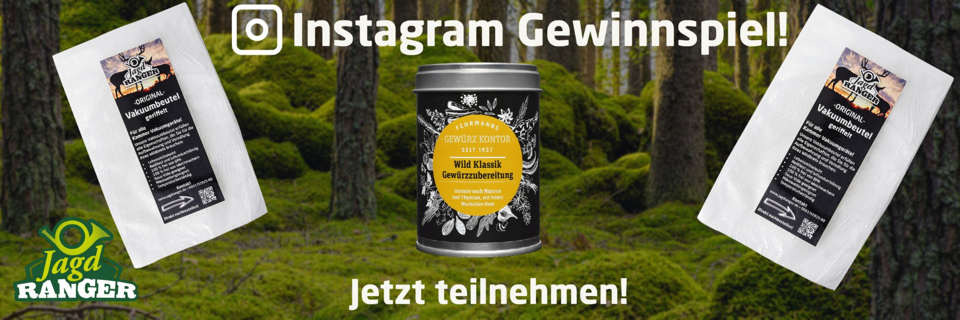 JagdRanger Vakuumbeutel Gewinnspiel