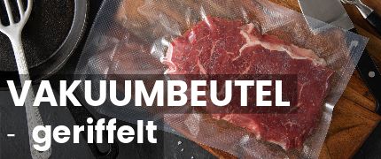 Vakuumbeutel geriffelt