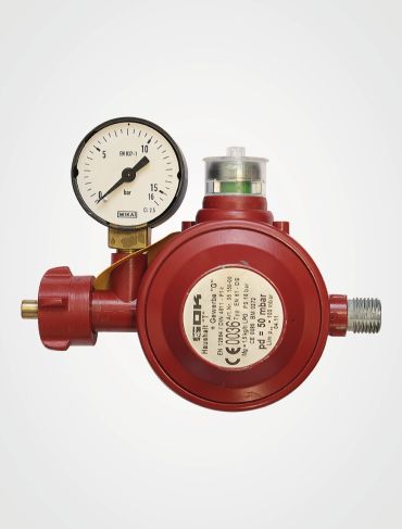 GOK Gasregler mit Kontrollmanometer