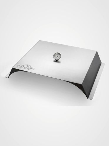 Napoleon Pizzaaufsatz aus Edelstahl