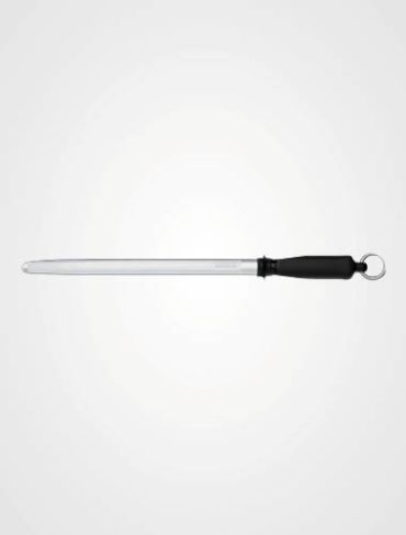 Giesser Abziehstahl oval 9927 31 cm mit schwarzem Griff