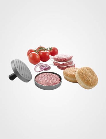 Hendi Hamburgerpresse Aluminium Anti-Haft 120 mm