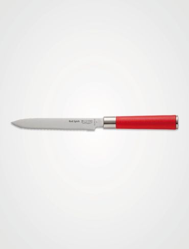 F.Dick Allzweckmesser 13 cm  Red Spirit mit Wellenschliff 81710132 Front
