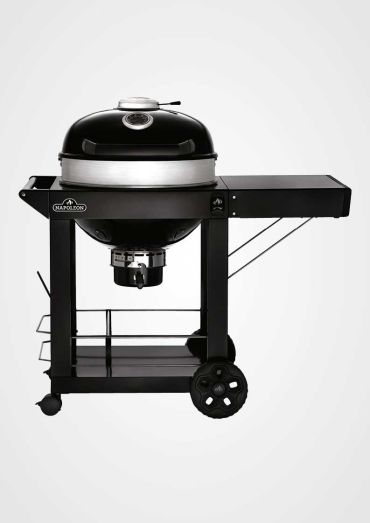 Napoleon PRO22K-CART-3 Holzkohle Kugelgrill mit Wagen – Ø57 cm Front Titelbild
