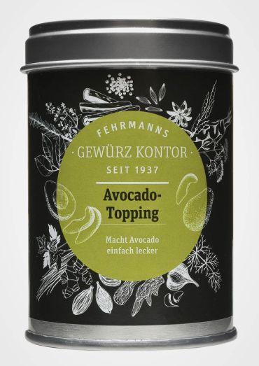 Avocado Topping Gewürzzubereitung 110g Dose