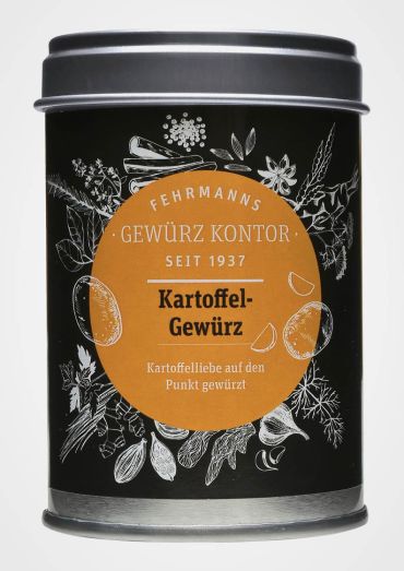 Kartoffel Gewürzsalz 120g Dose