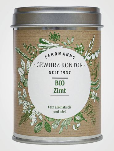 BIO Zimt Dose Frontal