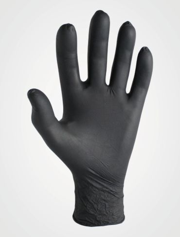 Nitril Handschuh Gr. L - schwarz