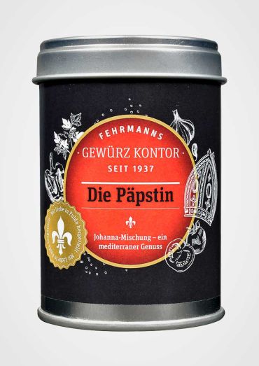 Die Päpstin - Pizza und Pasta Gewürz 90 g in Dose