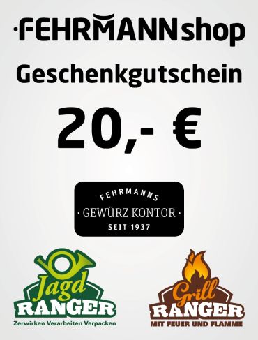 20 € Geschenkgutschein