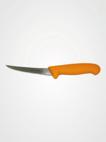 Giesser Ausbeiner 13cm Klinge 2505-13 gebogen Stahlhärte mittel gelb