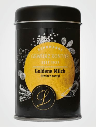 Goldene Milch Gewürzmischung 100g von Fehrmanns Gewürz Kontor