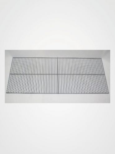Grillrost verchromt zweigeteilt für Edelstahl Holzkohlegrill Profi 1190