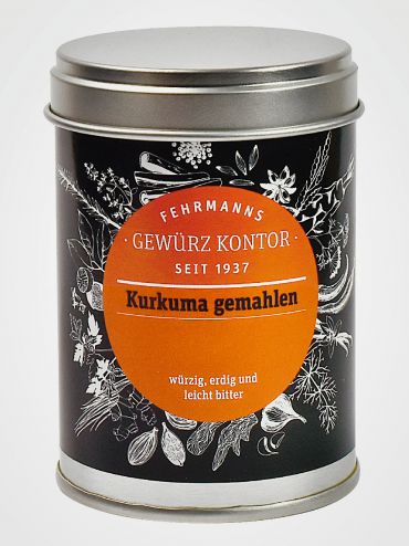 Kurkuma gemahlen 110g Dose