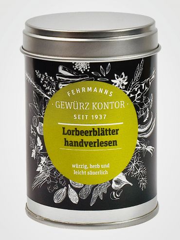 Lorbeerblätter handverlesen 10g Dose