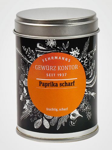 Paprika scharf 80 g - Dose