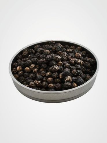 Pfeffer schwarz ganz