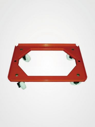 Transportrolli Rollboy in rot für Eurokästen