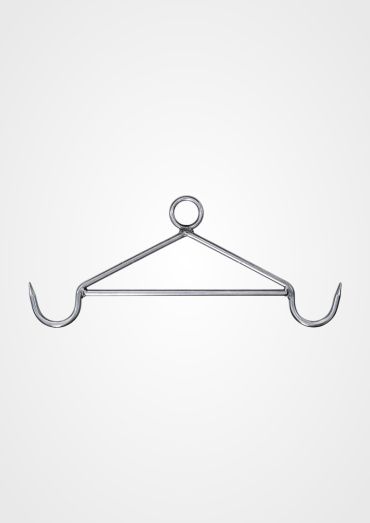 Wildgalgen Edelstahl 550 x 250 x 12 mm – Robuste Wildaufhängung