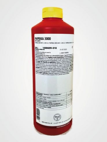 Raps Paprika 3000 Paprika-Extrakt 1,3 Liter in Flasche
