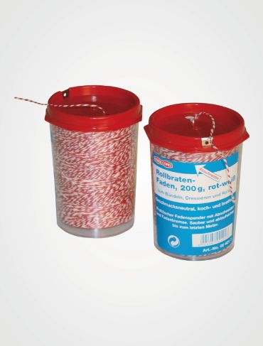 Bindfaden Conacord rot/weiß 350 Meter