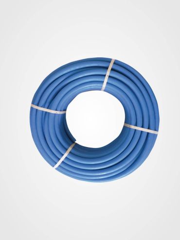 Molkerei-Gummidampfschlauch blau