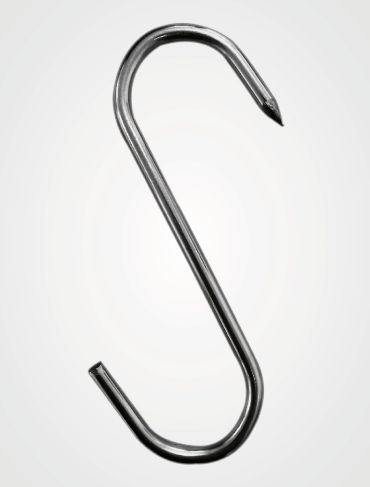 Fleischhaken Edelstahl 100/4mm