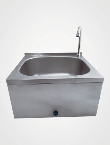 Edelstahl Handwaschbecken groß mit Sensor