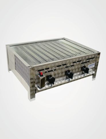 Wurstbräter 3-flammig mit Rost