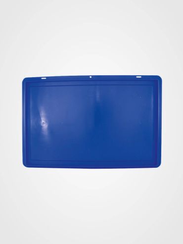 Deckel blau für Euro Fleischkasten