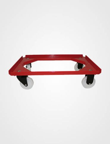 Transportrolli rot Mini Trans bis 250 kg für Euro Fleischkasten 600x400mm