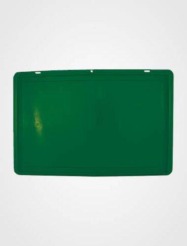 Deckel für Euro Fleischkasten grün