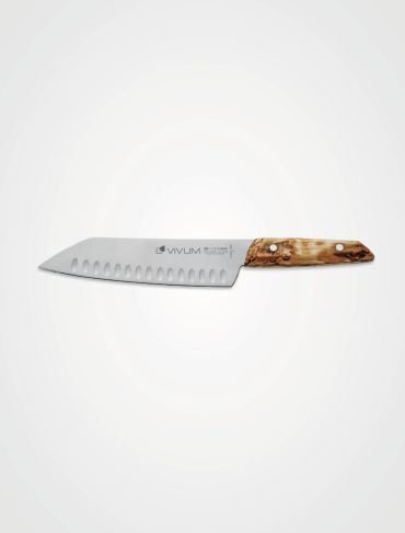 F.Dick Santoku mit Kullenschliff VIVUM