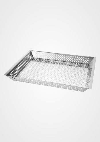Borniak Räucherkorb für 150er Ofen 480 x 360 x 45 mm gelocht