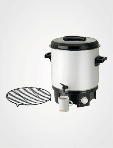 Bartscher Einkocher / Glühweintopf 28 Liter mit Ablasshahn