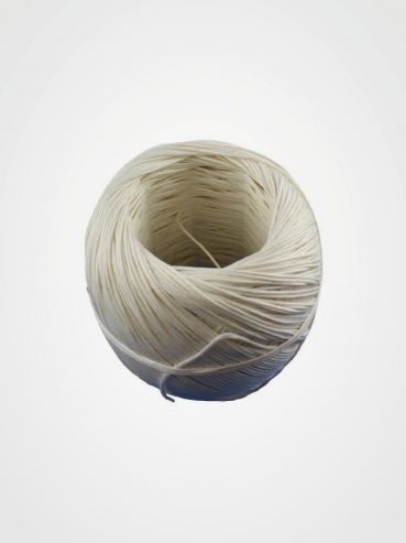 Rolle Bindfaden weiß gebleicht