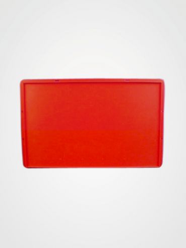 Deckel ROT für Euro Fleischkasten Format: 600x400 mm für Größen E1/E2/ E3