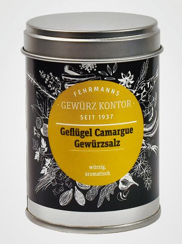 Geflügel Camargue Gewürzsalz Dose