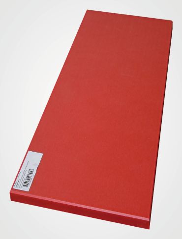 Kunststoff Schneidbrett  ROT 50 x 30cm