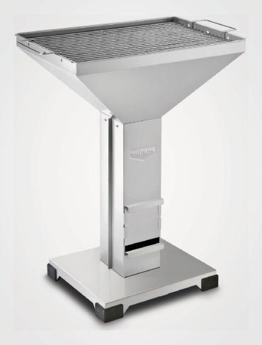 THÜROS T4 Edelstahl Holzkohlegrill