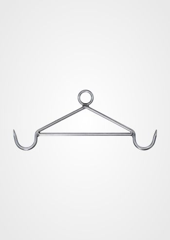 Wildgalgen Edelstahl 550 x 250 x 12 mm – Robuste Wildaufhängung