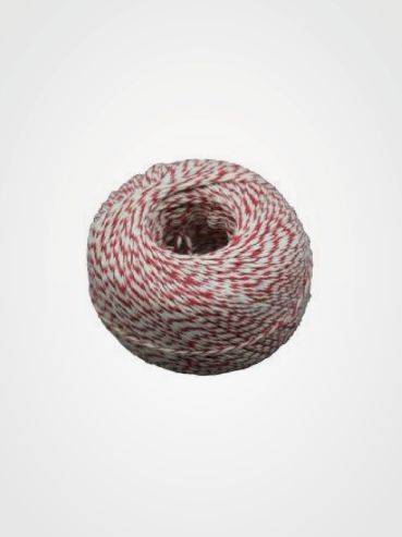 Wurstgarn rot / weiß