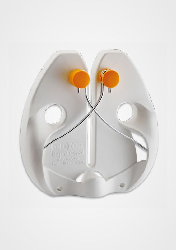 Messerschärfer Master Steel – Mit Polierten Stäben Zum Glätten, Ergonomischer Griff, Aus Edelstahl & Kunststoff