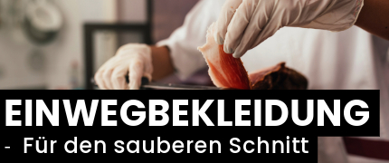 Einwegbekleidung Kategoriebanner