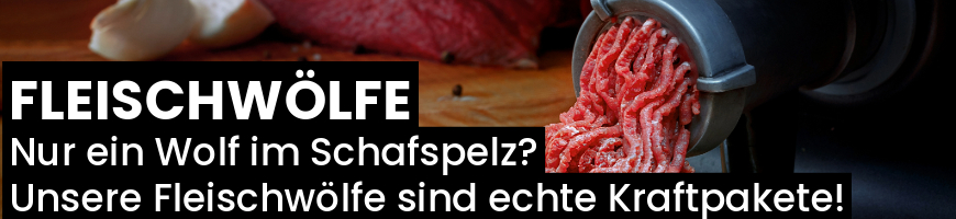 Fleischwölfe Kategoriebanner